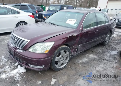 2005 Lexus Ls 430 z USA, uszkodzony, nr VIN JTHBN36FX55022197